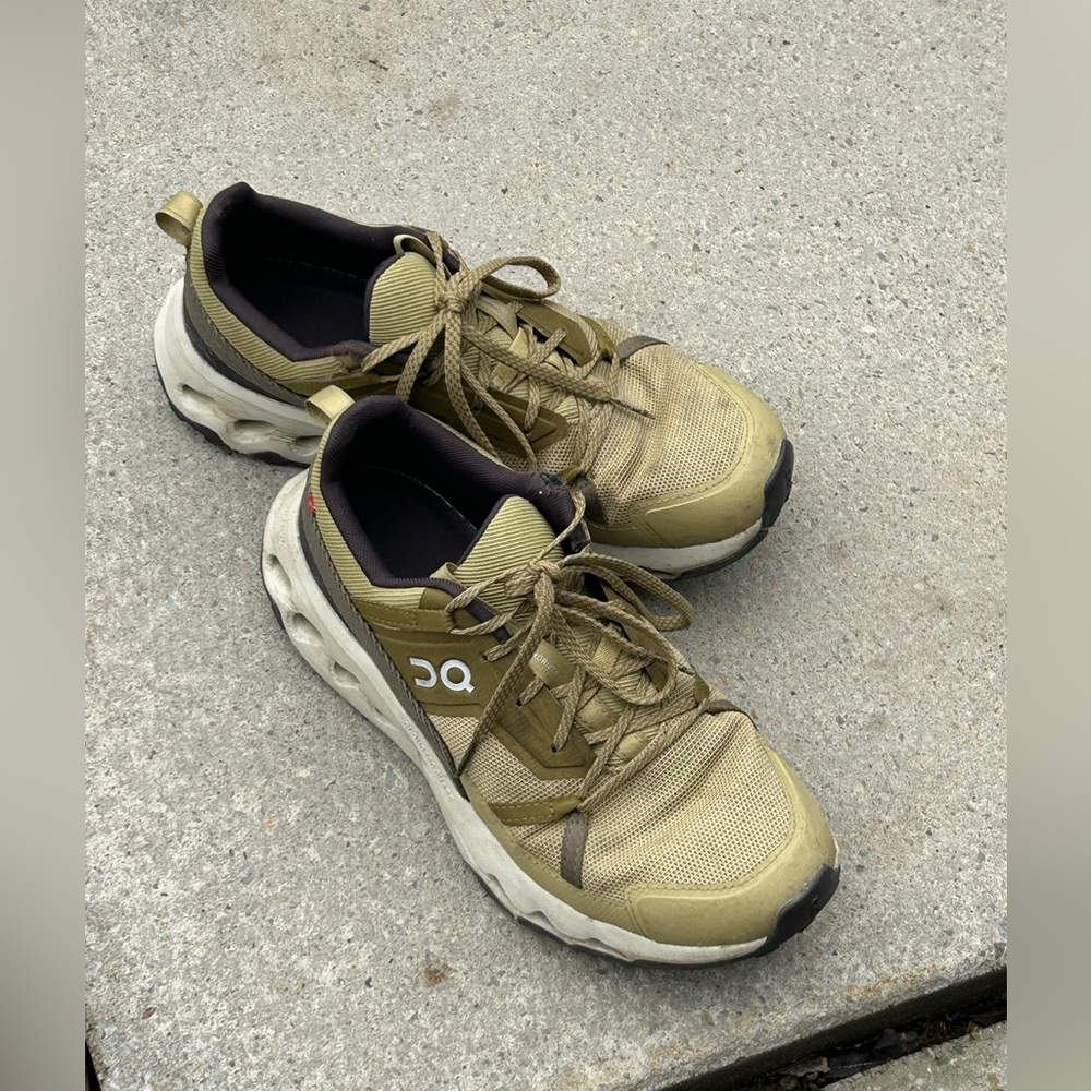 On Running Khaki Athletic Shoes